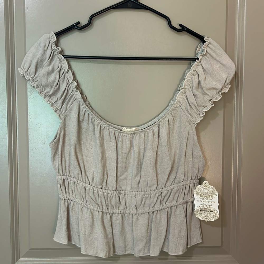 Altar’d State Ruffle Baby Doll Top - New With Tags